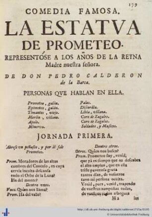 La Estatua de Prometeo.