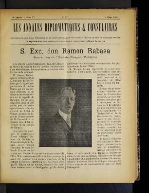 S. Exc. don Ramon Rabasa