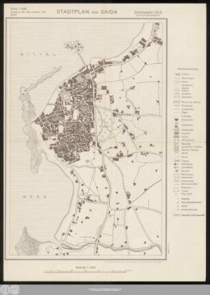 Stadtplan Von Saida