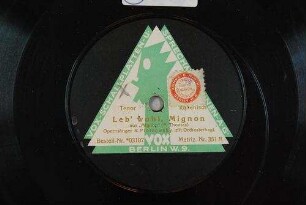 Leb' wohl, Mignon : aus "Mignon" / (A. Thomas)