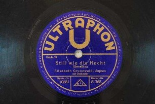 Still wie die Nacht / (Carl Bohm)