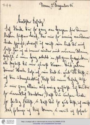 Brief vom 02.12.1905