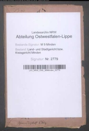 Erblasser: Uhlemann, Georg Heinrich: