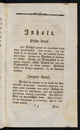 IX-XVI, Inhaltsverzeichnis