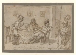 "Götz von Berlichingen und sein Knab" Götz von Berlichingen und sein Knappe Georg in der Herberge