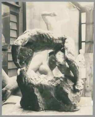 Stürzender II, 1924, Gips