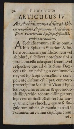 Articulus IV.