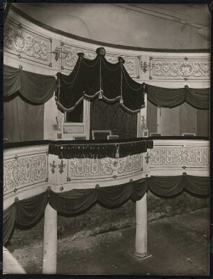 Schlosstheater, Feldsberg: Ansicht Zuschauerraum