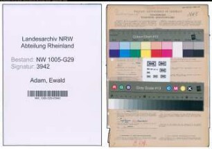 Entnazifizierung Ewald Adam , geb. 03.02.1912 (Bahninspektor)
