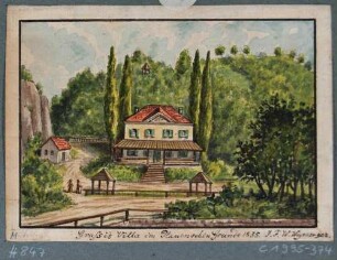 Die Villa Grassi im Plauenschen Grund bei Dresden