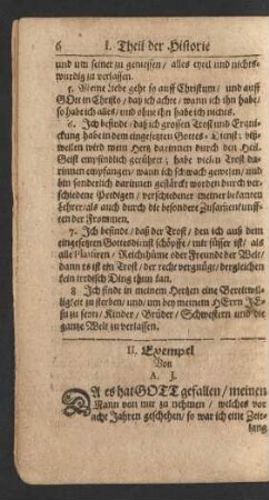 II. Exempel. Von A. J.