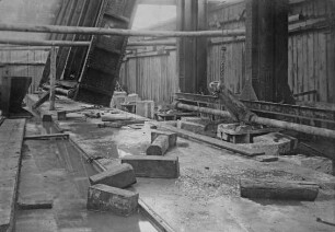 Bau der alten Wehranlage Dörverden/Weser (1909 - 1912)
