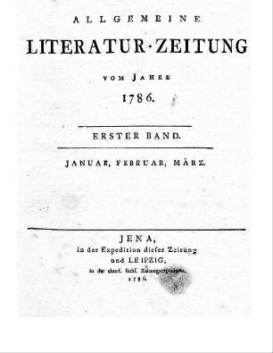 Allgemeine Literatur-Zeitung Vom Jahre 1836, Erster Band - Deutsche ...