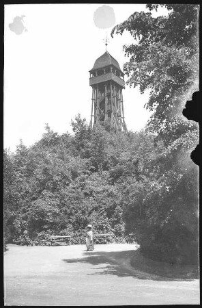 Leipzig. Aussichtsturm im Rosental