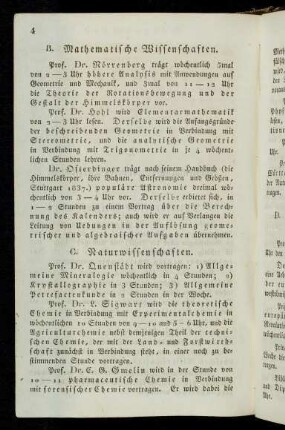 4, B. Mathematische Wissenschaften