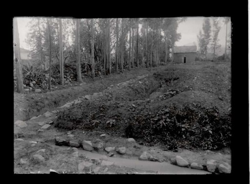 [165]: Ecuador : Tomebamba ; Viracocha Tempel ; Fundstelle und Grabungsanlage