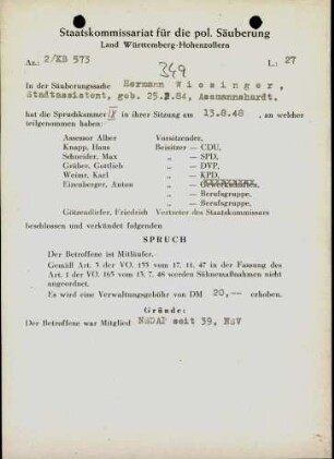 Wiesinger, Hermann