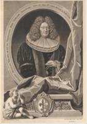 Johann (= Hans) Michael Welser, Ratsherr; geb. 10. September 1628; gest. 4. Februar 1714