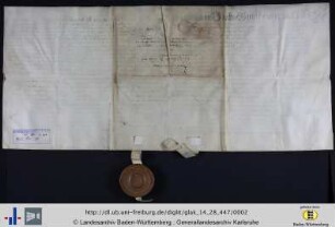 Gesamtansicht, verso