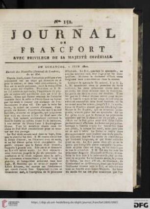 Juin (Nro. 152 - Nro. 180)
