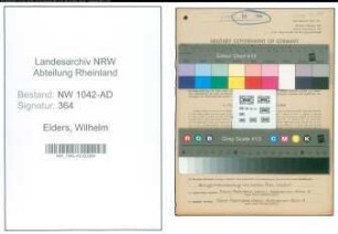 Entnazifizierung Wilhelm Elders , geb. 06.05.1905 (Angestellter)