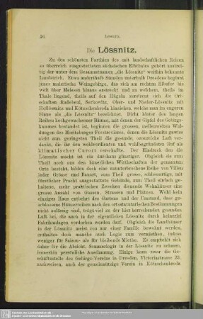 Die Lössnitz