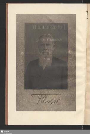Abbildung: Porträt Friedrich Ratzel