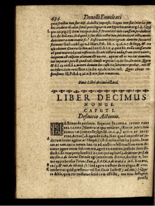 Liber Decimus Nonus