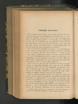 Vreemde Koloniën, door D. G. Stibbe.