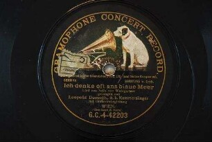 Ich denke oft ans blaue Meer : Lied / von Felix von Weingartner