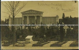 Der Soldatenfriedhof in St. Quentin