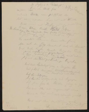 Gedicht: Der Juengling in der Landschaft; Aufzeichnung Nr. 649; Aufzeichnung Nr. 650; Aufzeichnung Nr. 649; Aufzeichnung Nr. 650