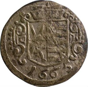 Münze, 6 Pfennig, 1665