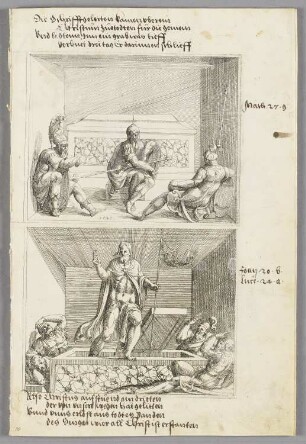 Auferstehung Christi, Blatt 66b in: Peter Perényi, "Vorredt und eingang der Concordantzen alt und news Testaments"