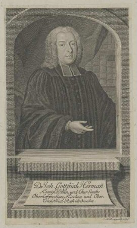 Bildnis des Johann Gottfried Hermann