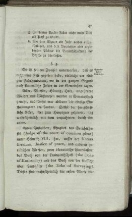 §. 5. [Gemeinheits-Theilung]