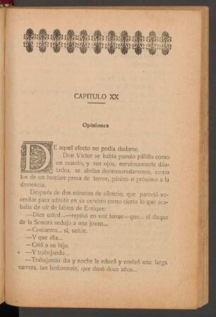 Capítulo XX - Opiniones