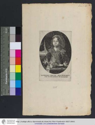 Lovys XIV Par La Grace De Diev Roy De France Et De Navarre