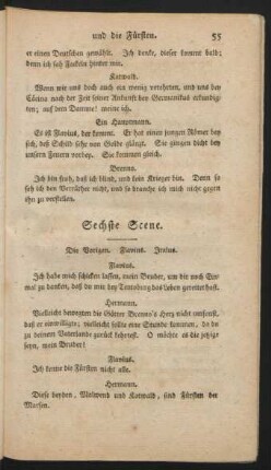 Sechste Scene
