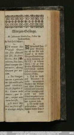 [Geistliches Gesangbuch]