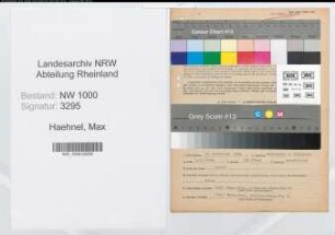 Entnazifizierung Max Haehnel, geb. 24.09.1899 (Prediger)