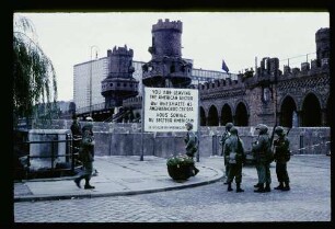 Grenze Oberbaumbrücke 26.8.61.
