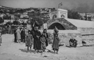 Alltagszene in Beirut (HAPAG-Mittelmeerfahrt der Oceana Leonhardt 1929)