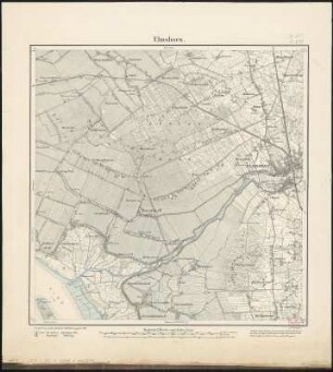 Meßtischblatt 834, neue Nr. 2223 : Elmshorn, 1880 : Elmshorn. - Aufn. 1878, hrsg. 1880. - 1:25000. - [Berlin]: Reichsamt für Landesaufnahme, 1880. - 1 Kt.
