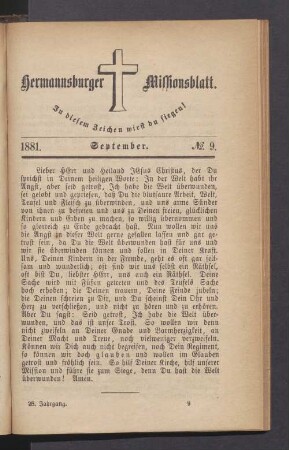 1881. September. N° 9