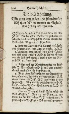 Die 16. Abtheilung. = Chapitre XVI. - Die 20. Abtheilung. = Chapitre XX.