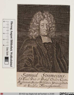 Bildnis Samuel Strimes(ius)