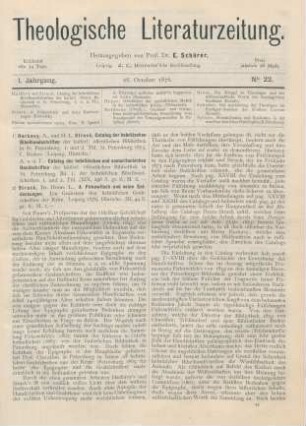 553-558 [Rezension] Strack, Herm. L., A. Firkowitsch und seine Entdeckungen