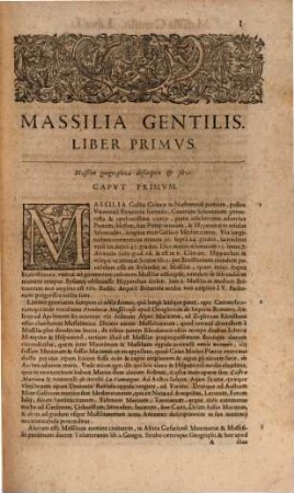 Provinciae Massiliensis ac reliquae phocensis annales