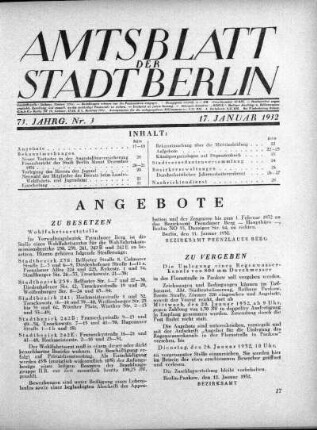 1932,3: Nr. 3, 17. Januar 1932